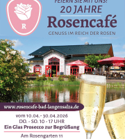 20 Jahre Rosencafe Bad Langensalza